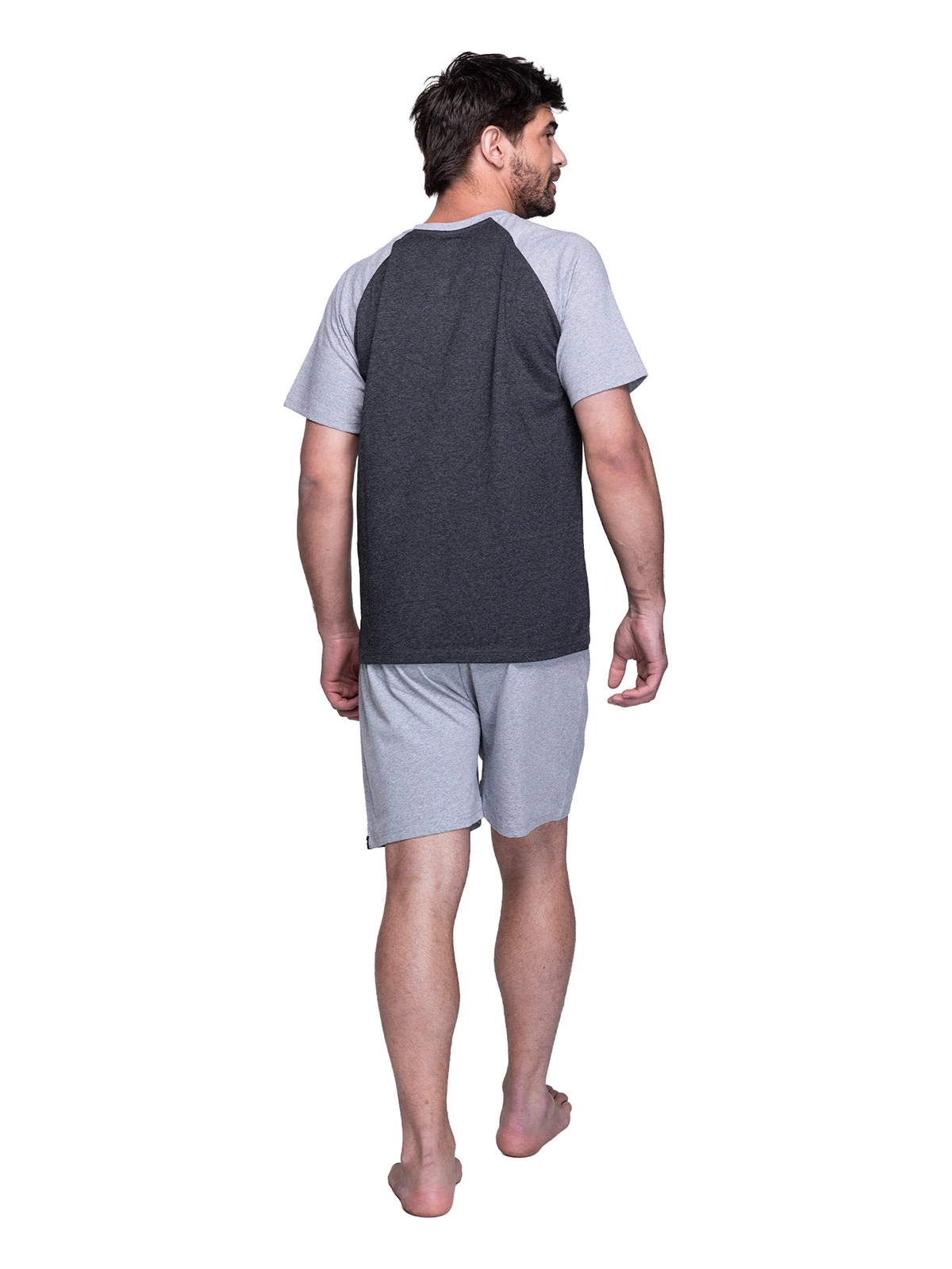PIJAMA HOMBRE TOP BÁSICO VERANO ALGODÓN - 3