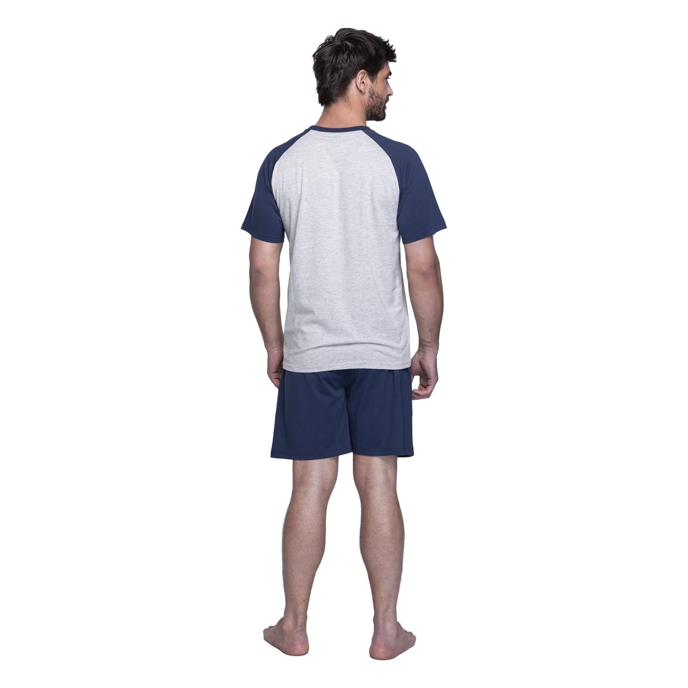 PIJAMA HOMBRE TOP BÁSICO VERANO ALGODÓN - 3