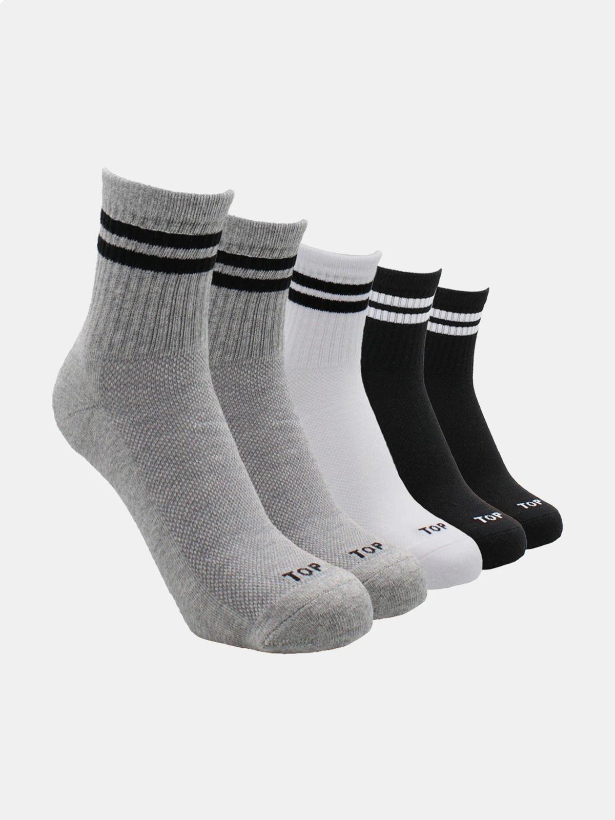 PACK X5 CALCETINES HOMBRE TOP MULTICOLOR LINEA - 1