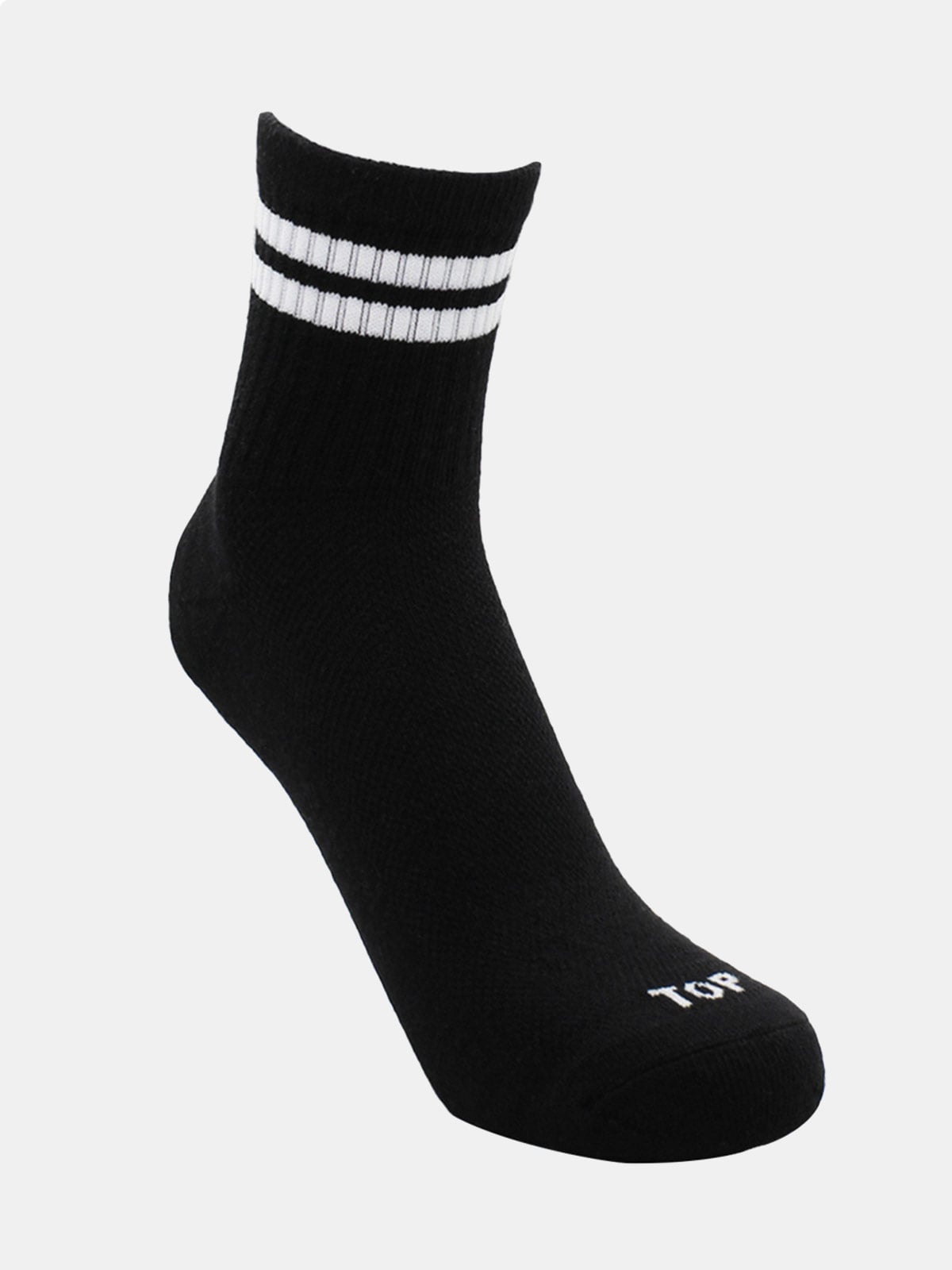 PACK X5 CALCETINES HOMBRE TOP NEGRO LINEA - 2