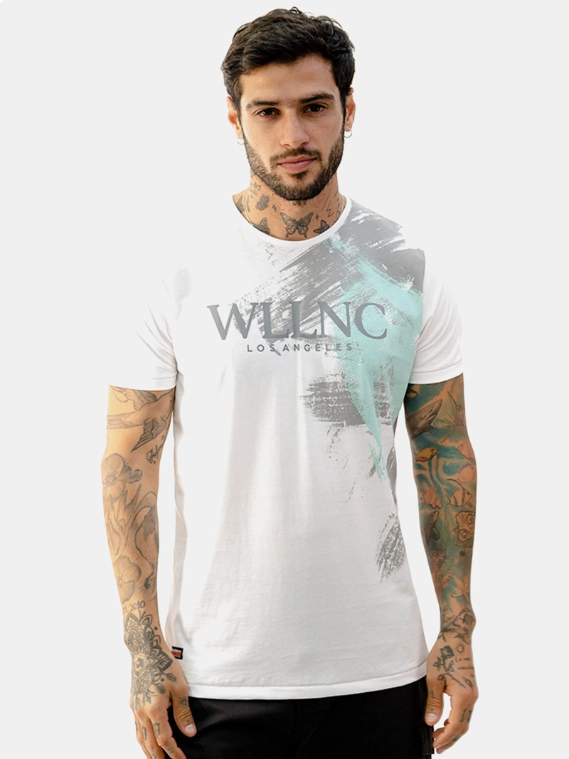 POLO MANGA CORTA HOMBRE WOALLANCE PAINT H25-26 - 1