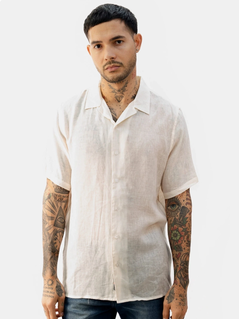 CAMISA MANGA CORTA ALGDÓN WOALLANCE MONTGOMERY H25-2 - 1