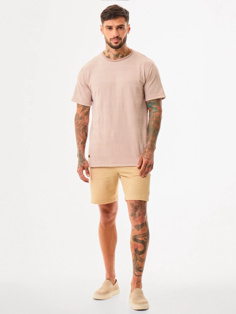 POLO MANGA CORTA ALGODÓN HOMBRE BLACKOUT MALAGA H25-26 - 5