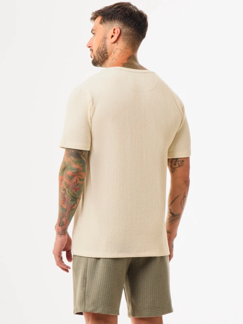 POLO MANGA CORTA ALGODÓN HOMBRE BLACKOUT LIBIA H25-26 - 2