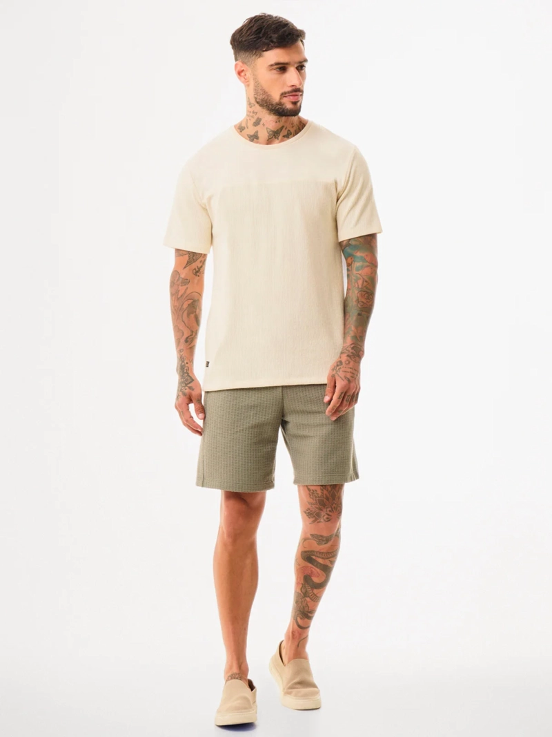 POLO MANGA CORTA ALGODÓN HOMBRE BLACKOUT LIBIA H25-26 - 5