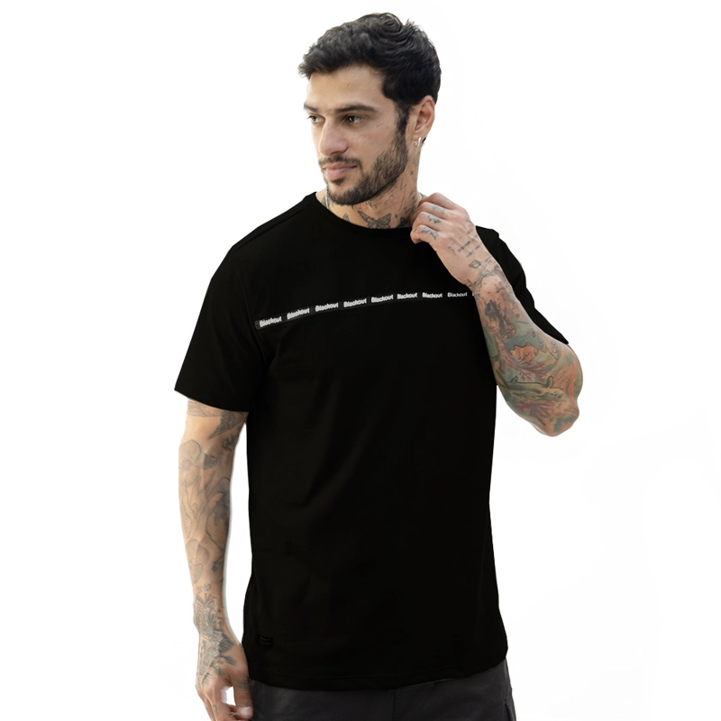 POLO MANGA CORTA ALGODÓN HOMBRE BLACKOUT MARTINS H25-26 - 2