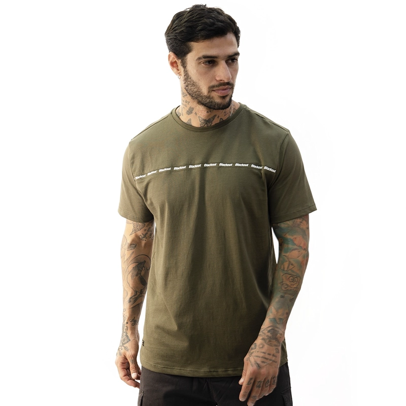 POLO MANGA CORTA ALGODÓN HOMBRE BLACKOUT MARTINS H25-26 - 1