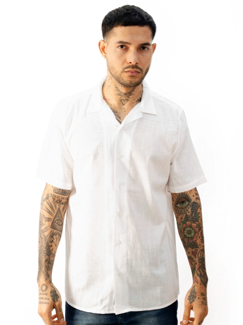 CAMISA MANGA CORTA ALGDÓN BLACKOUT MAXWELL H25-26 - 1