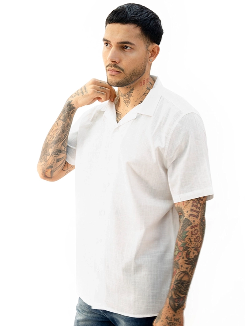 CAMISA MANGA CORTA ALGDÓN BLACKOUT MAXWELL H25-26 - 3