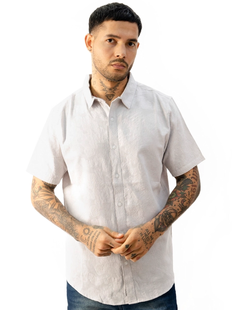 CAMISA MANGA CORTA ALGDÓN BLACKOUT MAXWELL H25-26 - 1