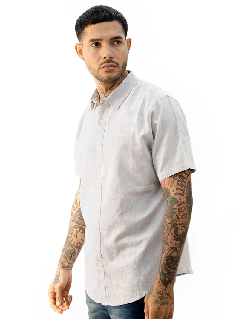 CAMISA MANGA CORTA ALGDÓN BLACKOUT MAXWELL H25-26 - 3