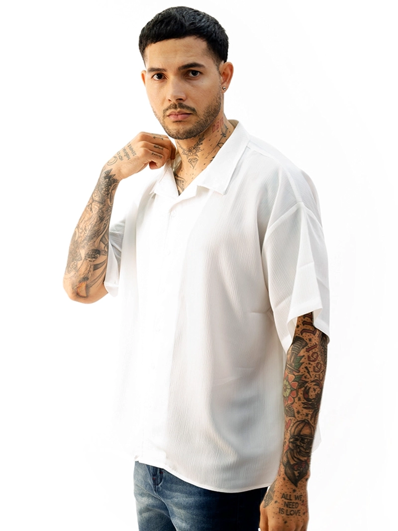 CAMISA MANGA CORTA ALGDÓN BLACKOUT FLETCHER H25-26 - 3