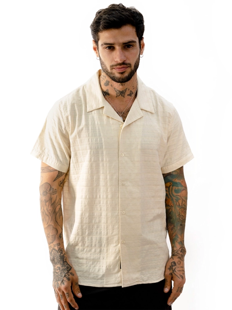 CAMISA MANGA CORTA ALGDÓN BLACKOUT CORONA H25-26 - 1