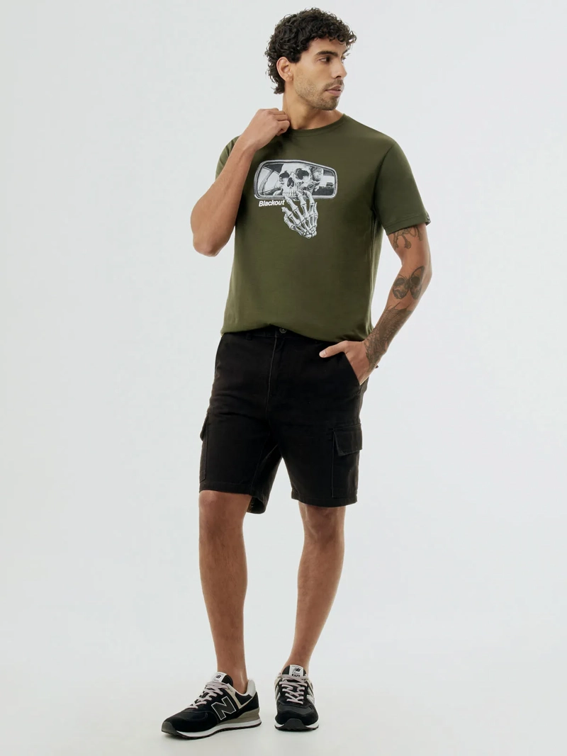SHORT HOMBRE BLACKOUT HARD NEGRO - 5