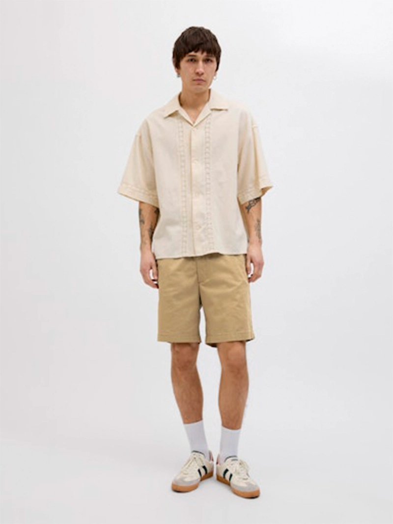 SHORT HOMBRE JACK & JONES JPSTJAIDEN CAFÉ CLARO - 2