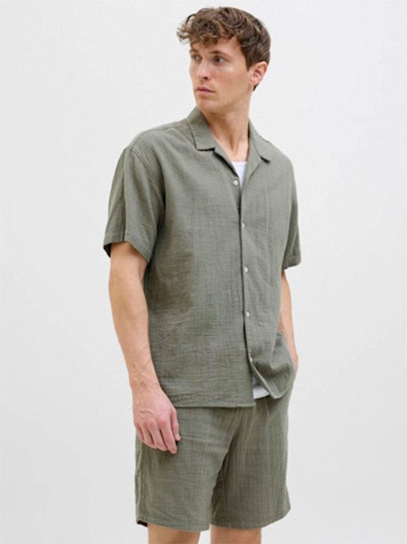 CAMISA MANGA CORTA ALGODÓN HOMBRE JACK & JONES - 1