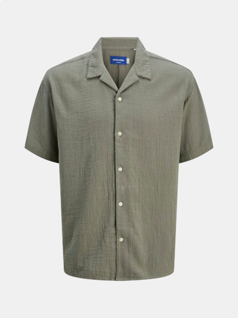 CAMISA MANGA CORTA ALGODÓN HOMBRE JACK & JONES - 4