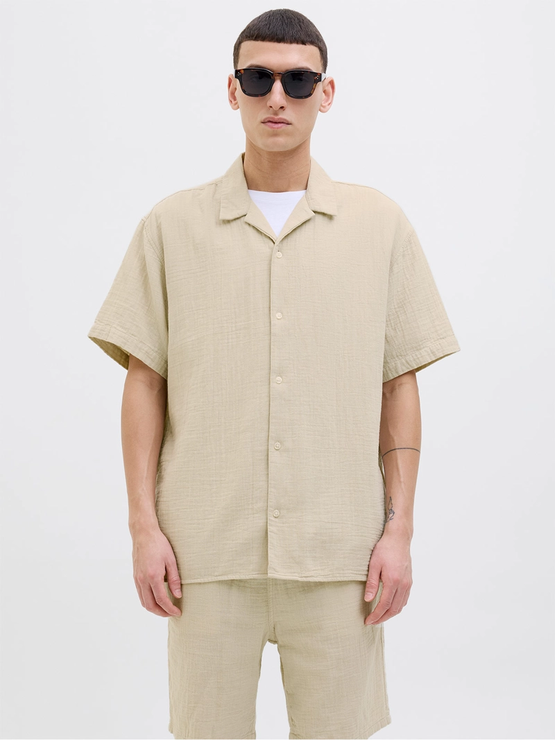 CAMISA MANGA CORTA ALGODÓN HOMBRE JACK & JONES - 1