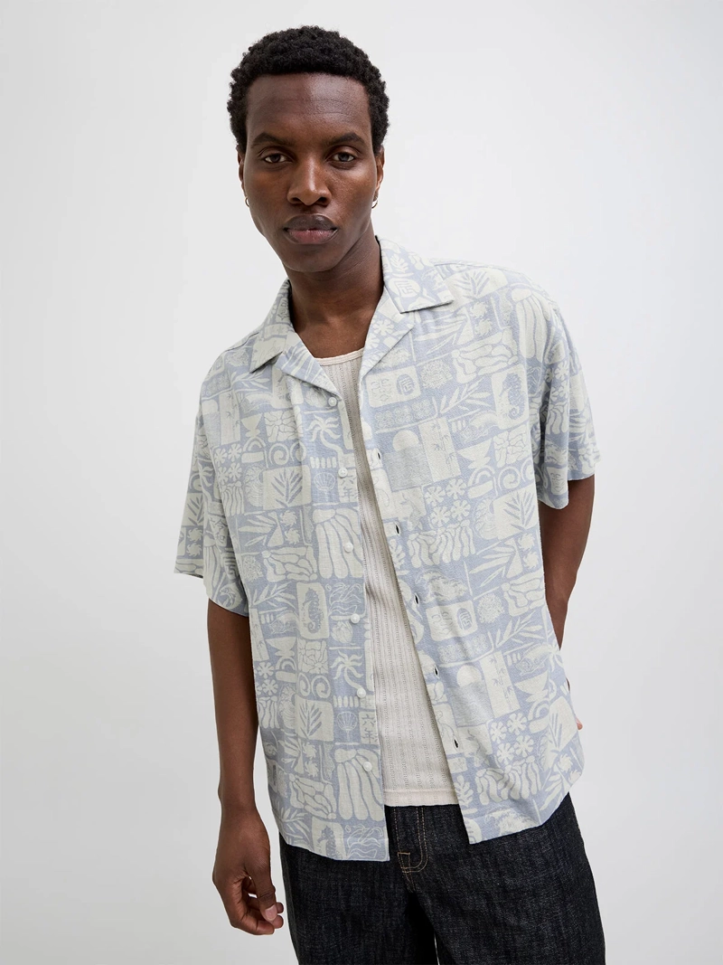 CAMISA MANGA CORTA HOMBRE JACK & JONES - 1