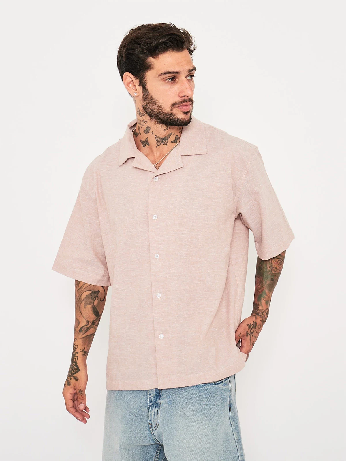 CAMISA MANGA CORTA DUNKELVOLK HABANA - 1