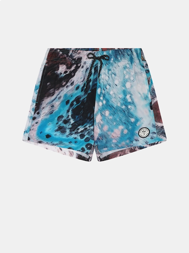 ROPA DE BAÑO HOMBRE DUNKELVOLK WAVE PINK CELESTE - 1