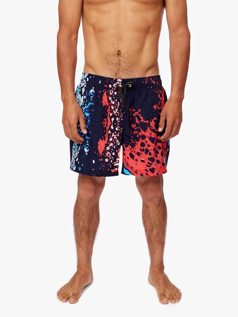 ROPA DE BAÑO HOMBRE DUNKELVOLK WAVE PINK NAVY - 1