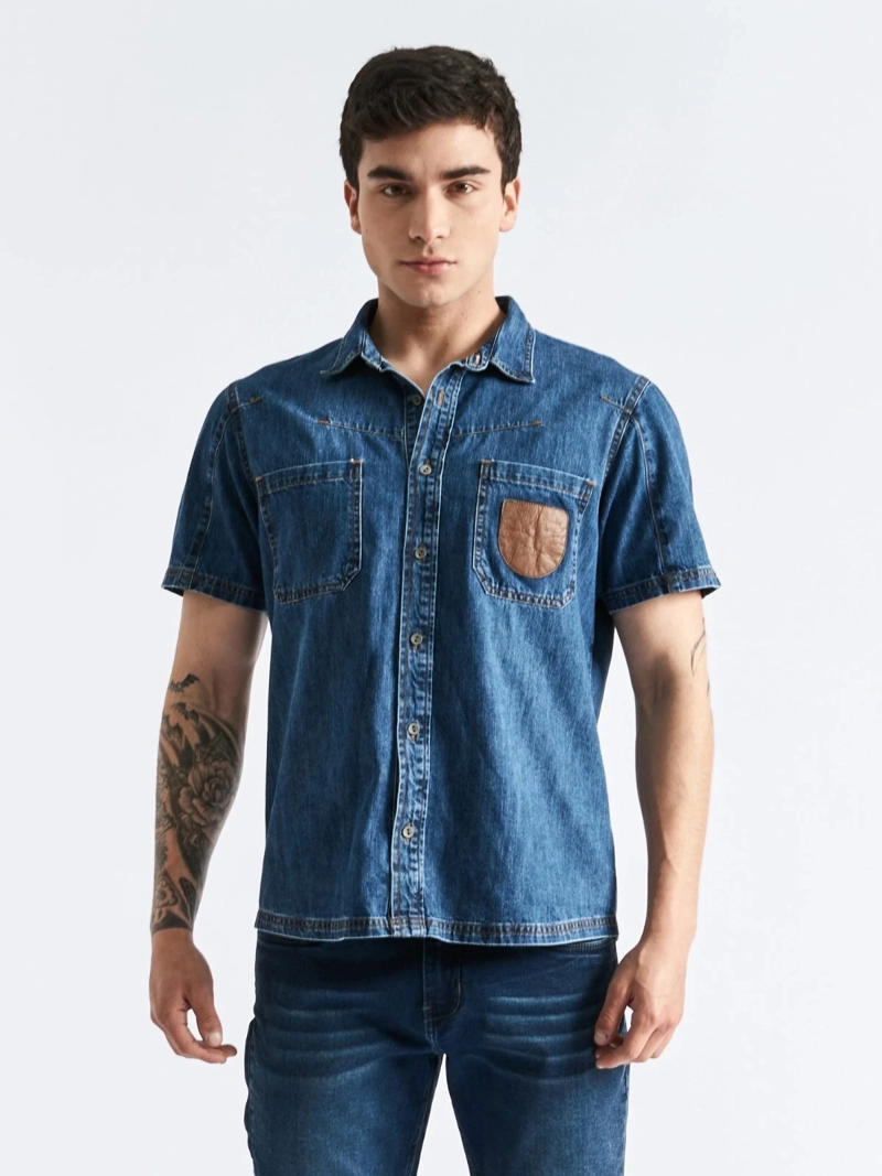 CAMISA MANGA CORTA HOMBRE PARADA 111 SILVA 149 - 1