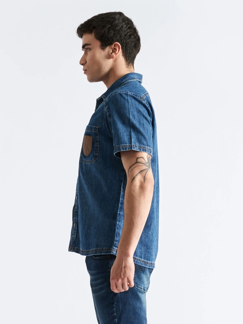 CAMISA MANGA CORTA HOMBRE PARADA 111 SILVA 149 - 3