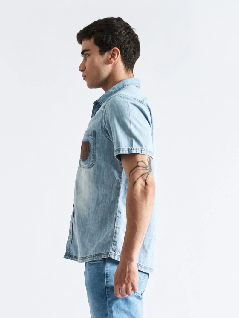CAMISA MANGA CORTA HOMBRE PARADA 111 SILVA 149 - 3