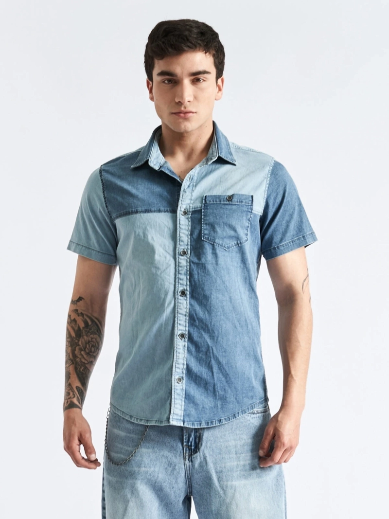 CAMISA MANGA CORTA HOMBRE PARADA 111 ZANETTI 129 - 1