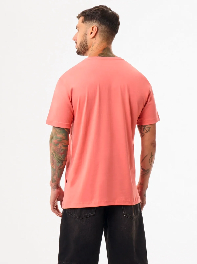 POLO MANGA CORTA HOMBRE WOALLANCE CLASICO CORAL - 2