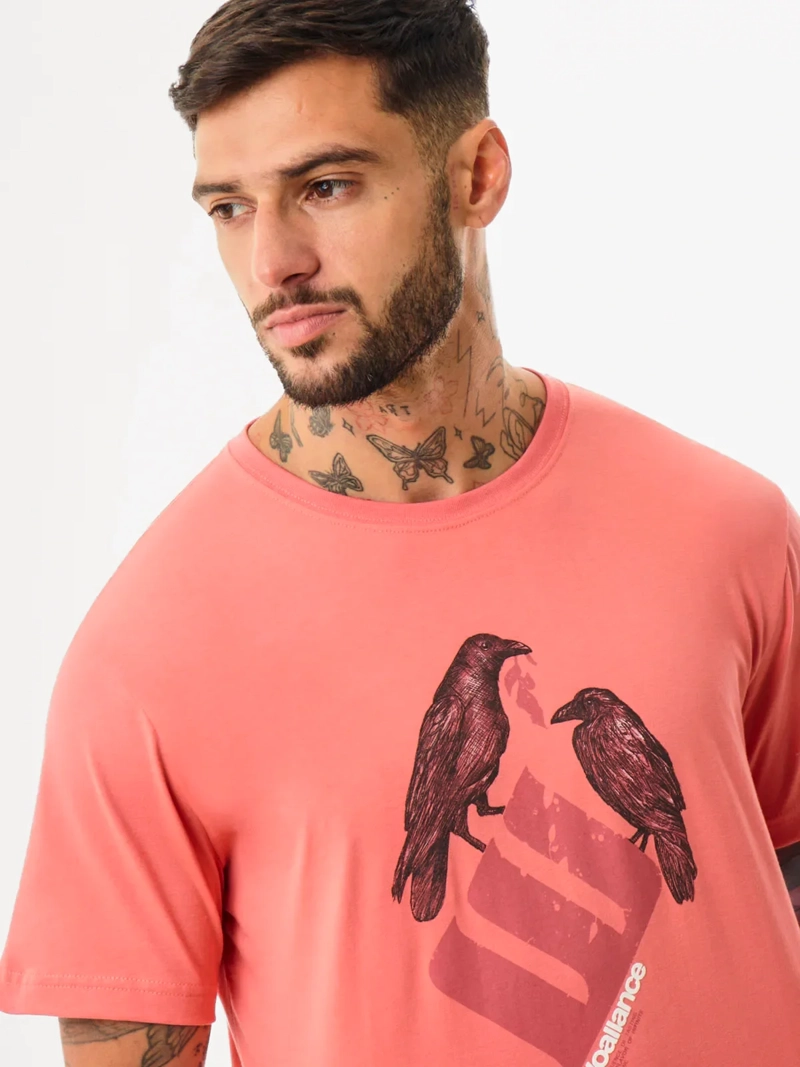 POLO MANGA CORTA HOMBRE WOALLANCE CLASICO CORAL - 4