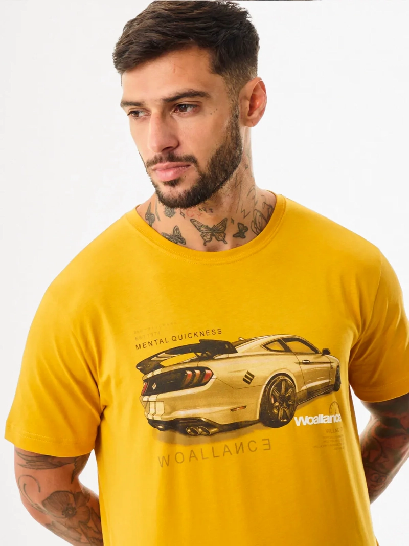 POLO MANGA CORTA HOMBRE WOALLANCE CLASICO - 4
