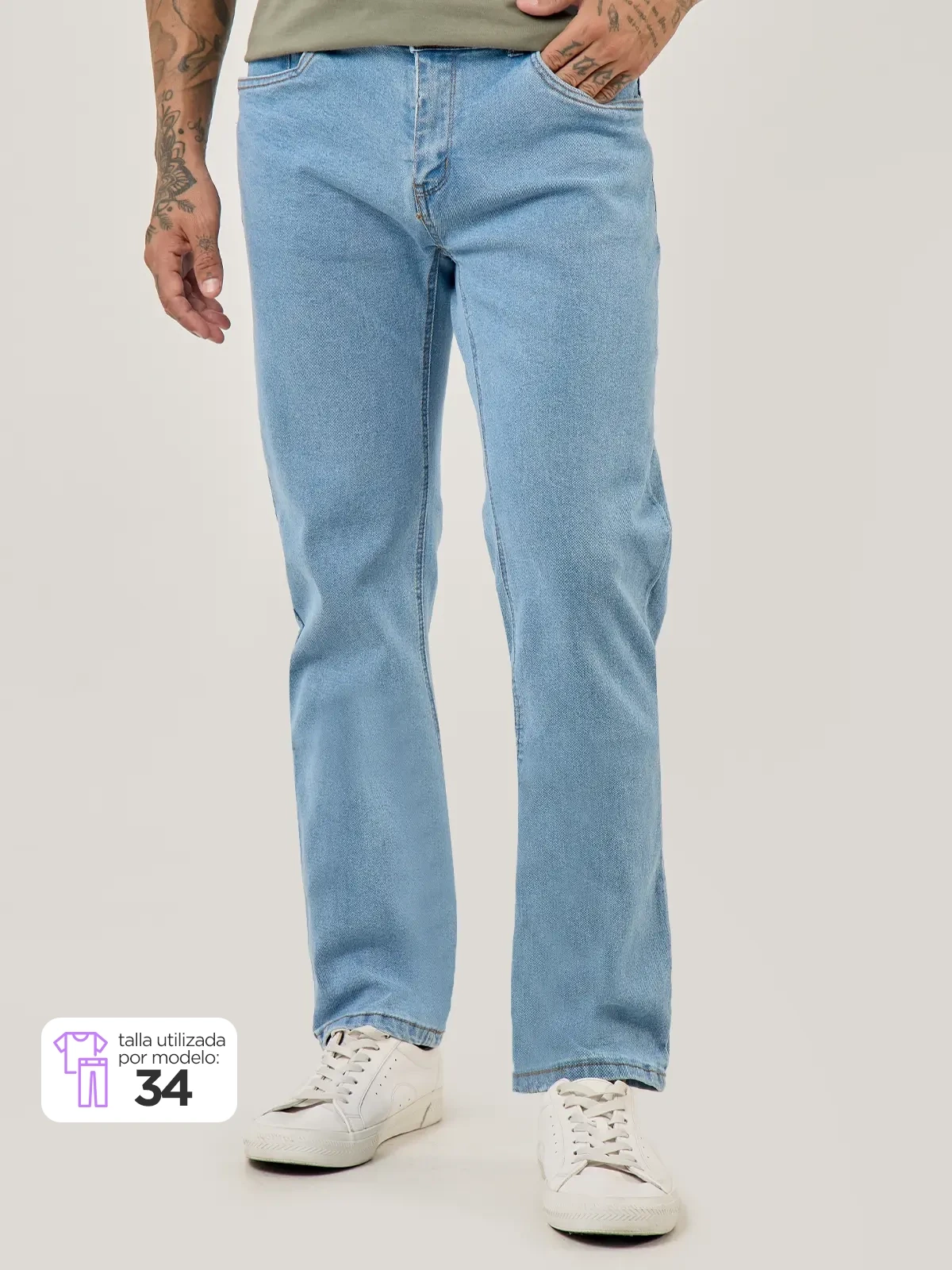 JEANS REGULAR HOMBRE INDEX CALI - 1