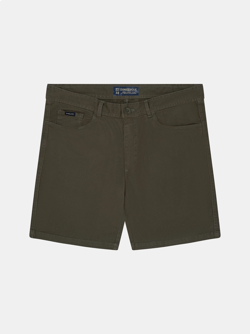 SHORT ALGODÓN HOMBRE DUNKELVOLK DK-SH-00025-CB VERDE - 1