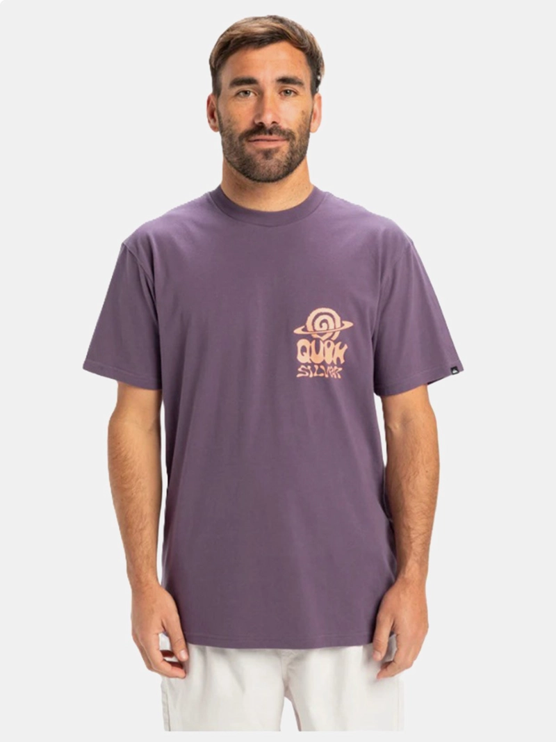 POLO ALGODÓN MANGA CORTA HOMBRE QUIKSILVER EV COSMIC VIBRATIONS SS MORADO - 1