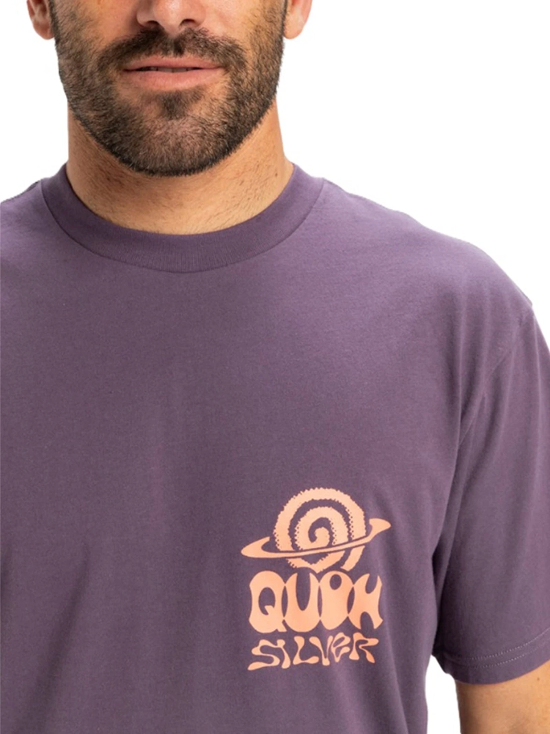 POLO ALGODÓN MANGA CORTA HOMBRE QUIKSILVER EV COSMIC VIBRATIONS SS MORADO - 3