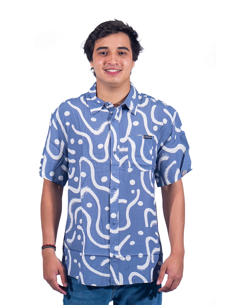 CAMISA MANGA CORTA HOMBRE QUICKSILVER ESSENTIAL WOVEN - 1