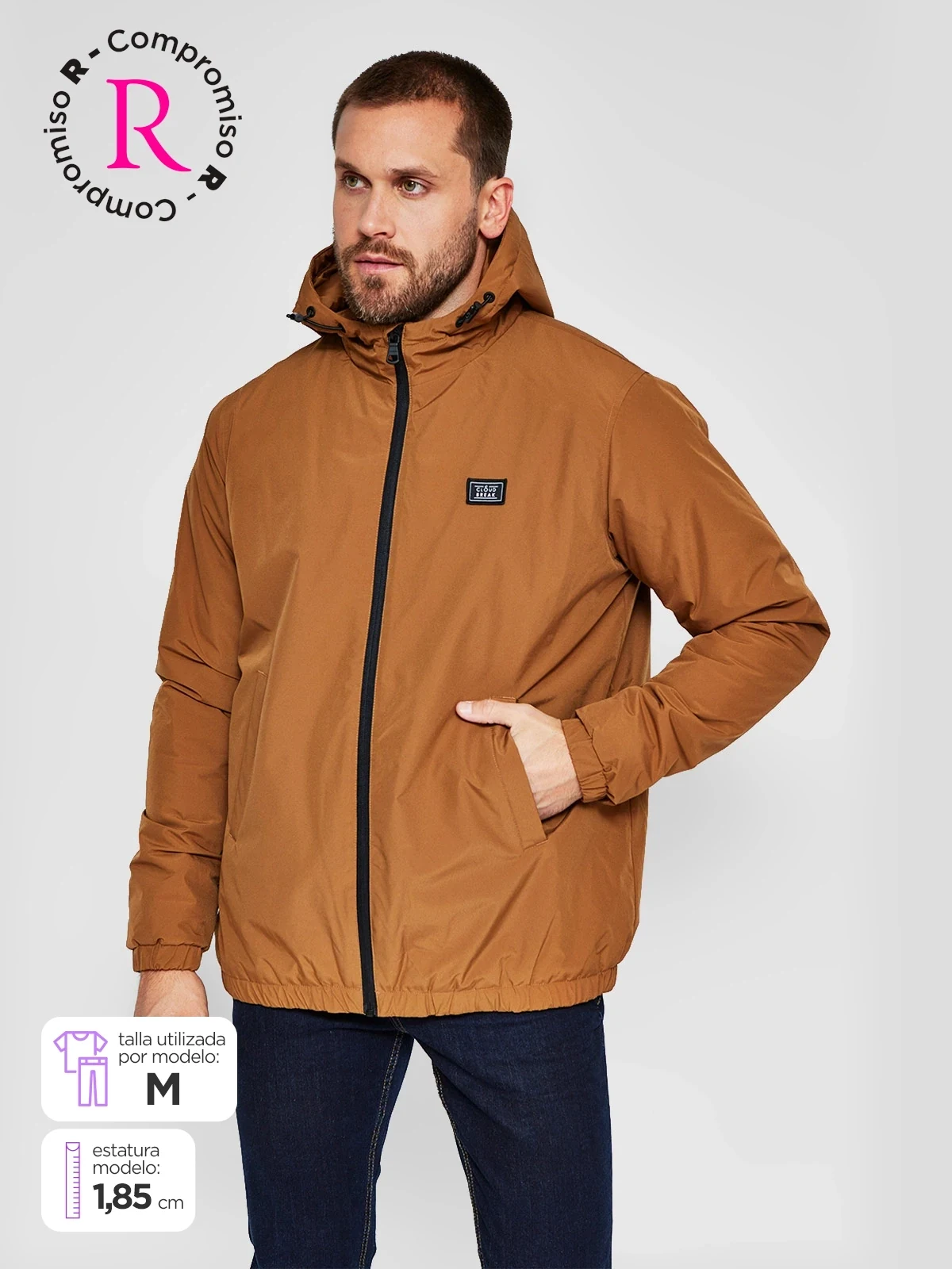 CASACA HOMBRE CLOUDBREAK FOGGY - 1