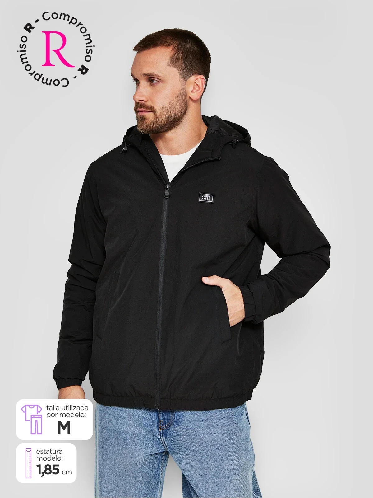 CASACA HOMBRE CLOUDBREAK FOGGY - 1