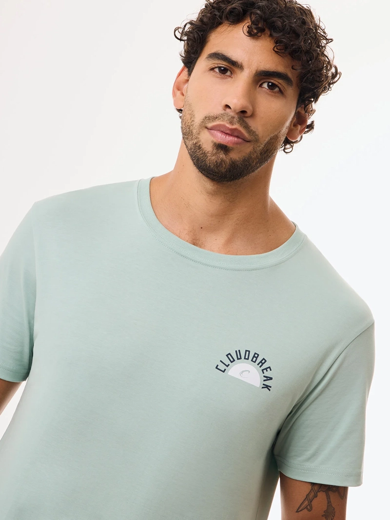 POLO MANGA CORTA HOMBRE CLOUDBREAK EMESA1 PORCELANA - 4