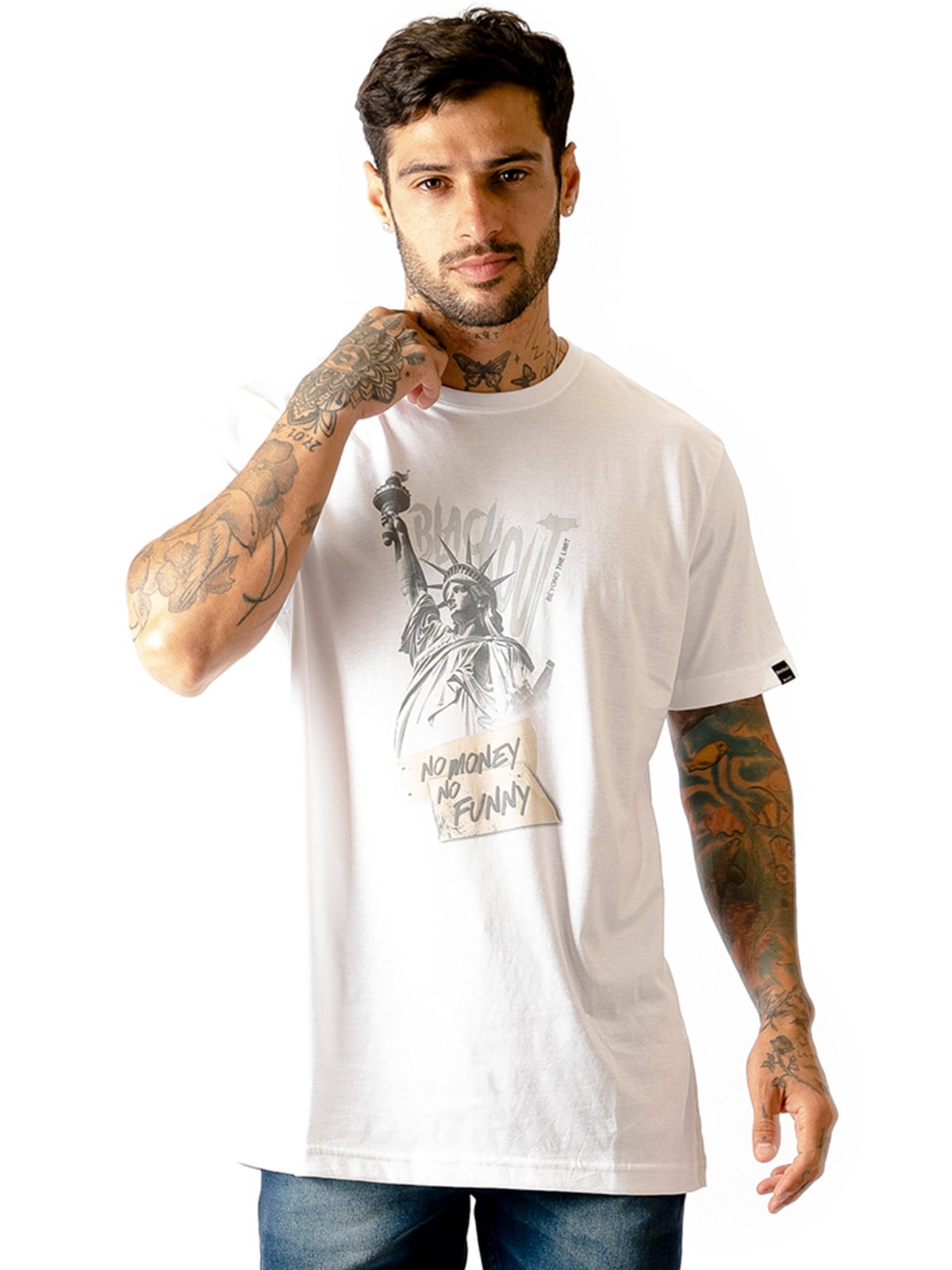 POLO MANGA CORTA HOMBRE BLACKOUT BÁSICO - 1