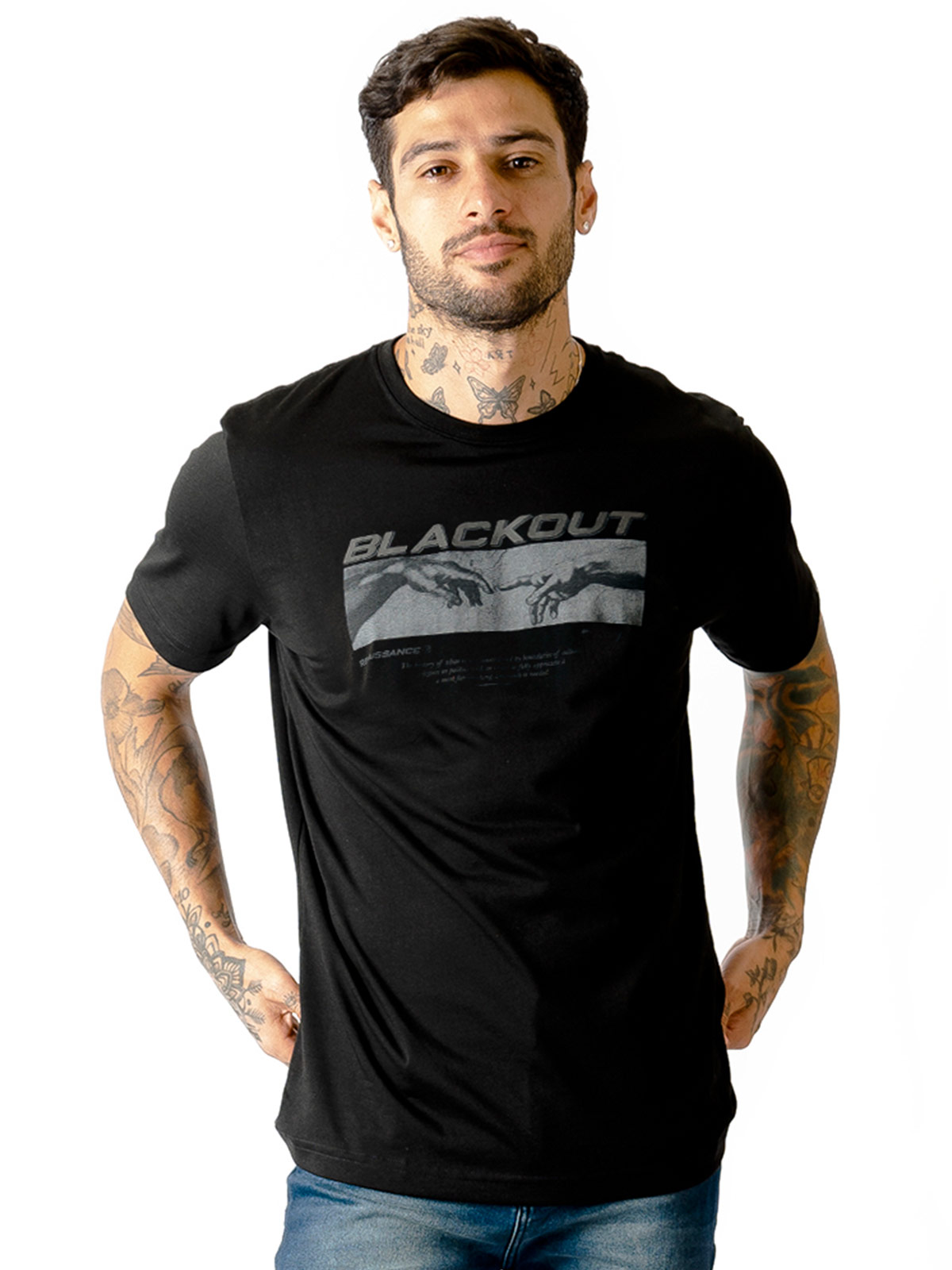 POLO MANGA CORTA HOMBRE BLACKOUT BÁSICO - 3