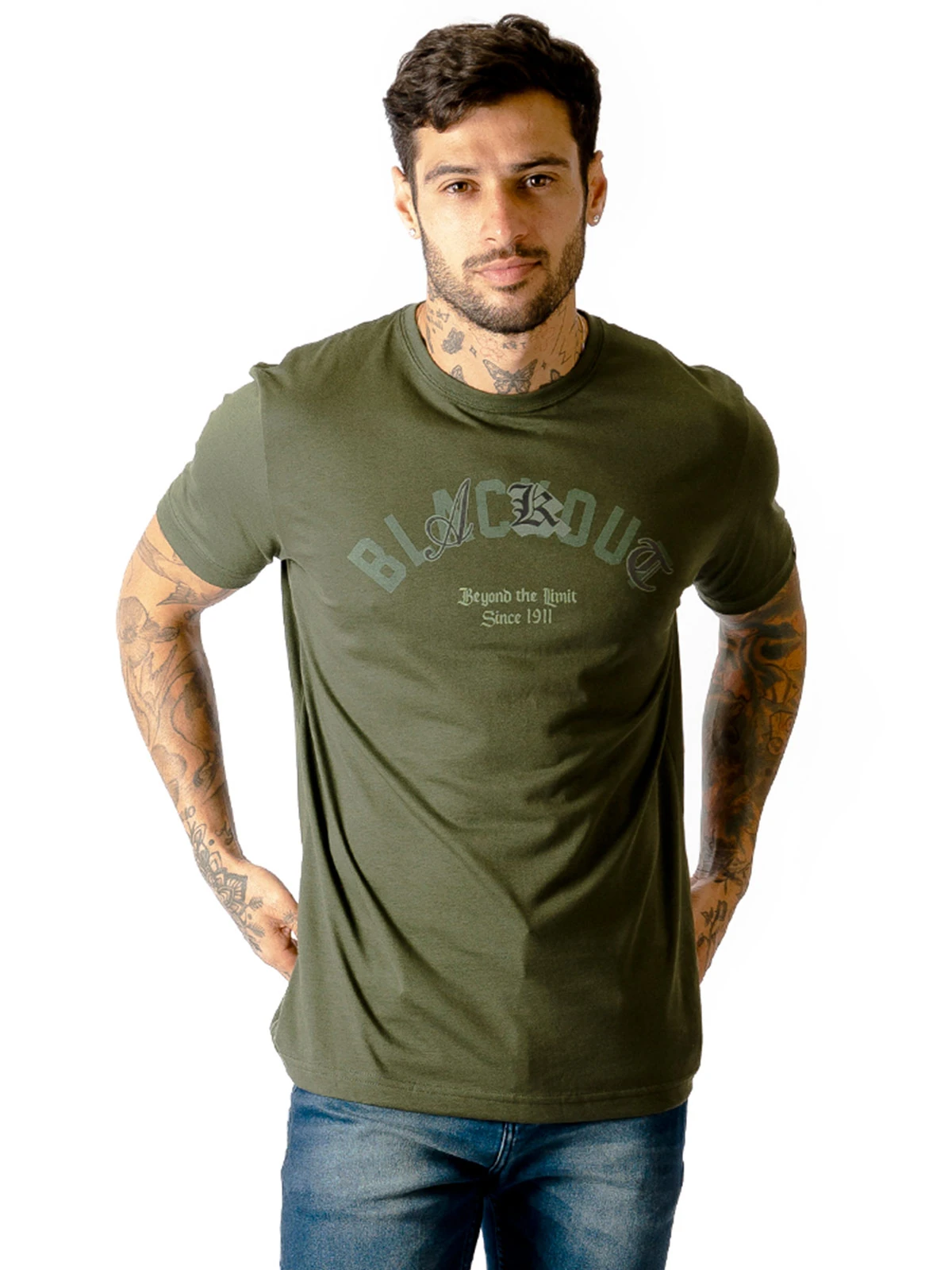 POLO MANGA CORTA HOMBRE BLACKOUT BÁSICO - 3