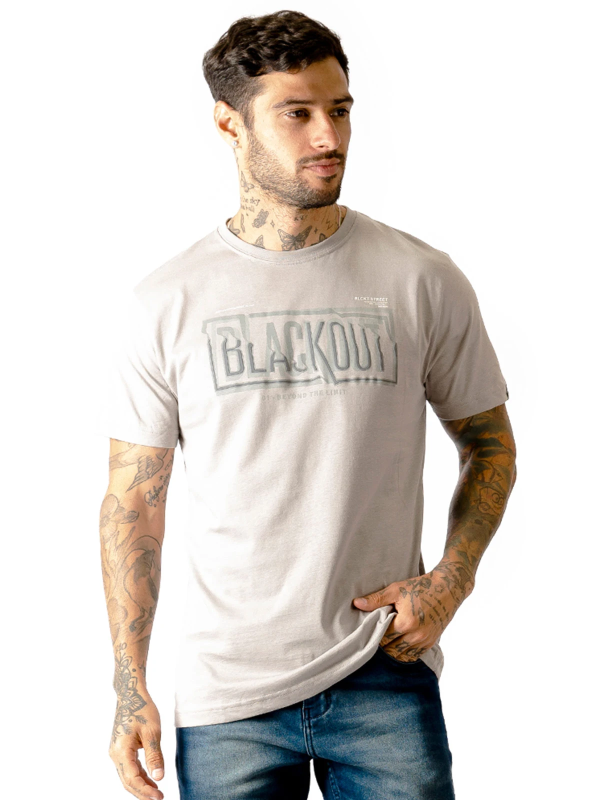 POLO MANGA CORTA HOMBRE BLACKOUT BÁSICO - 1