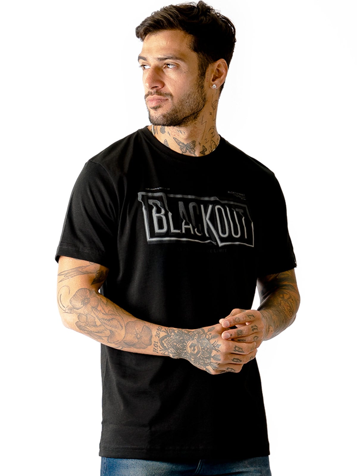 POLO MANGA CORTA HOMBRE BLACKOUT BÁSICO - 3