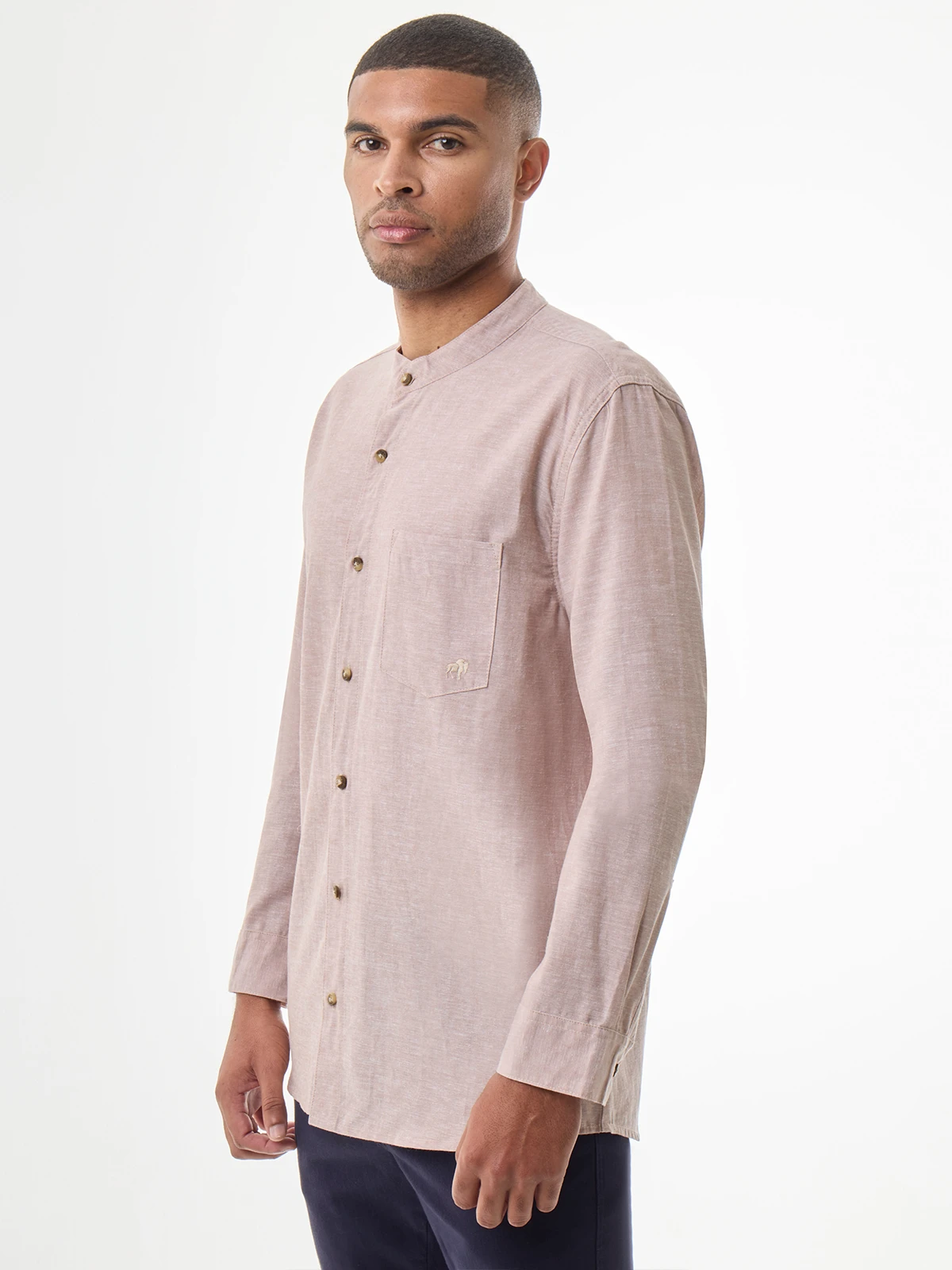 CAMISA MANGA CORTA ROBERT LEWIS ALINO - 3