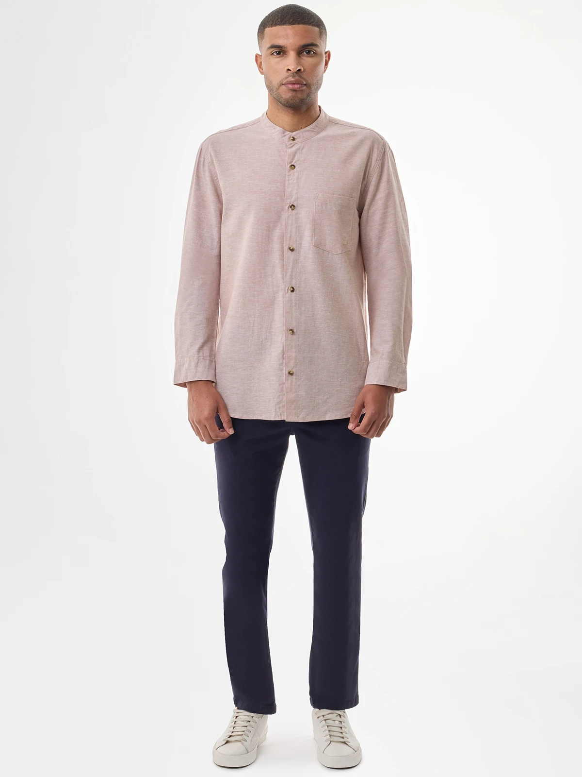 CAMISA MANGA CORTA ROBERT LEWIS ALINO - 5