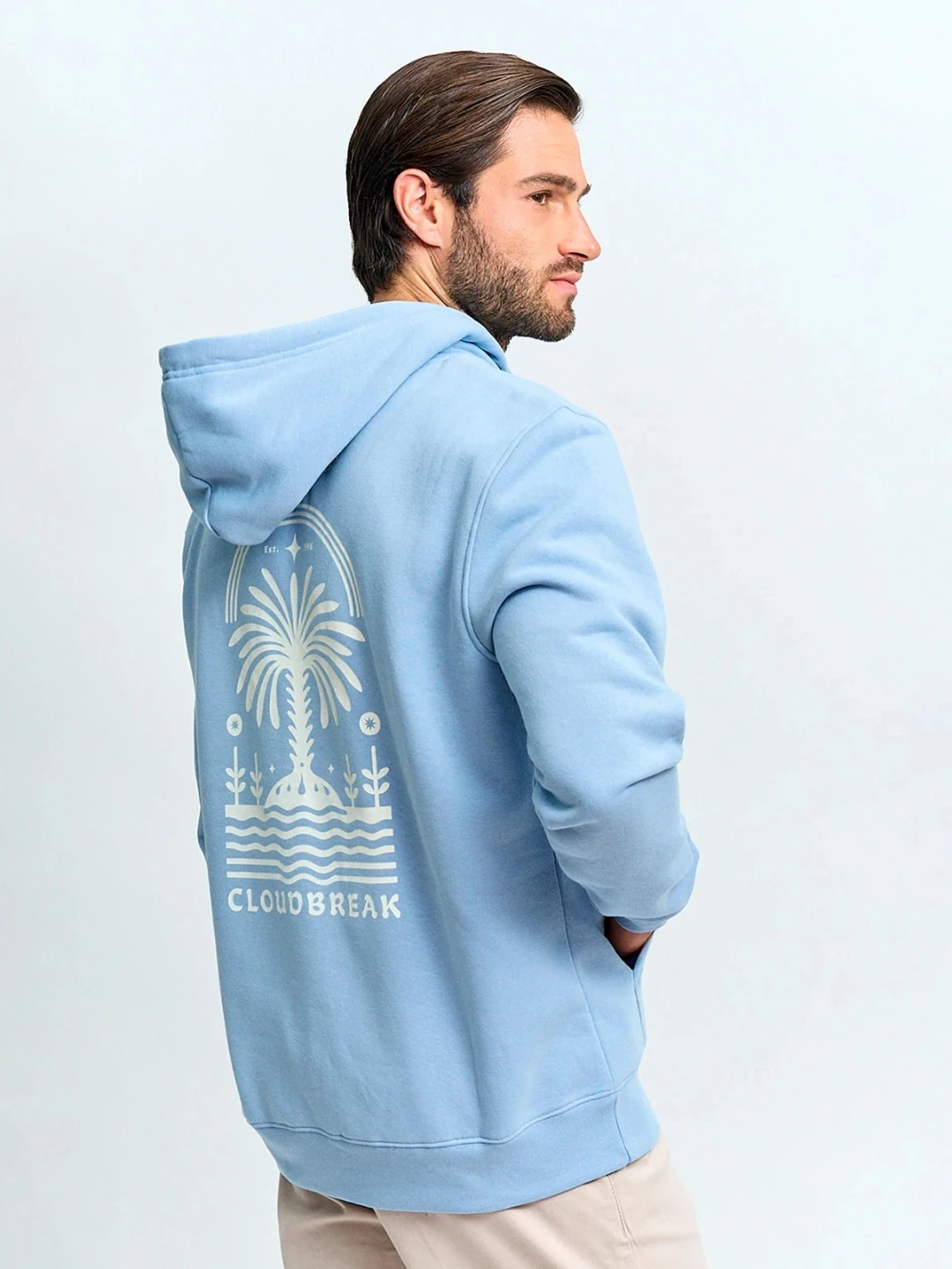 POLERA HOMBRE CLOUDBREAK HOODIE AMADOR - 2