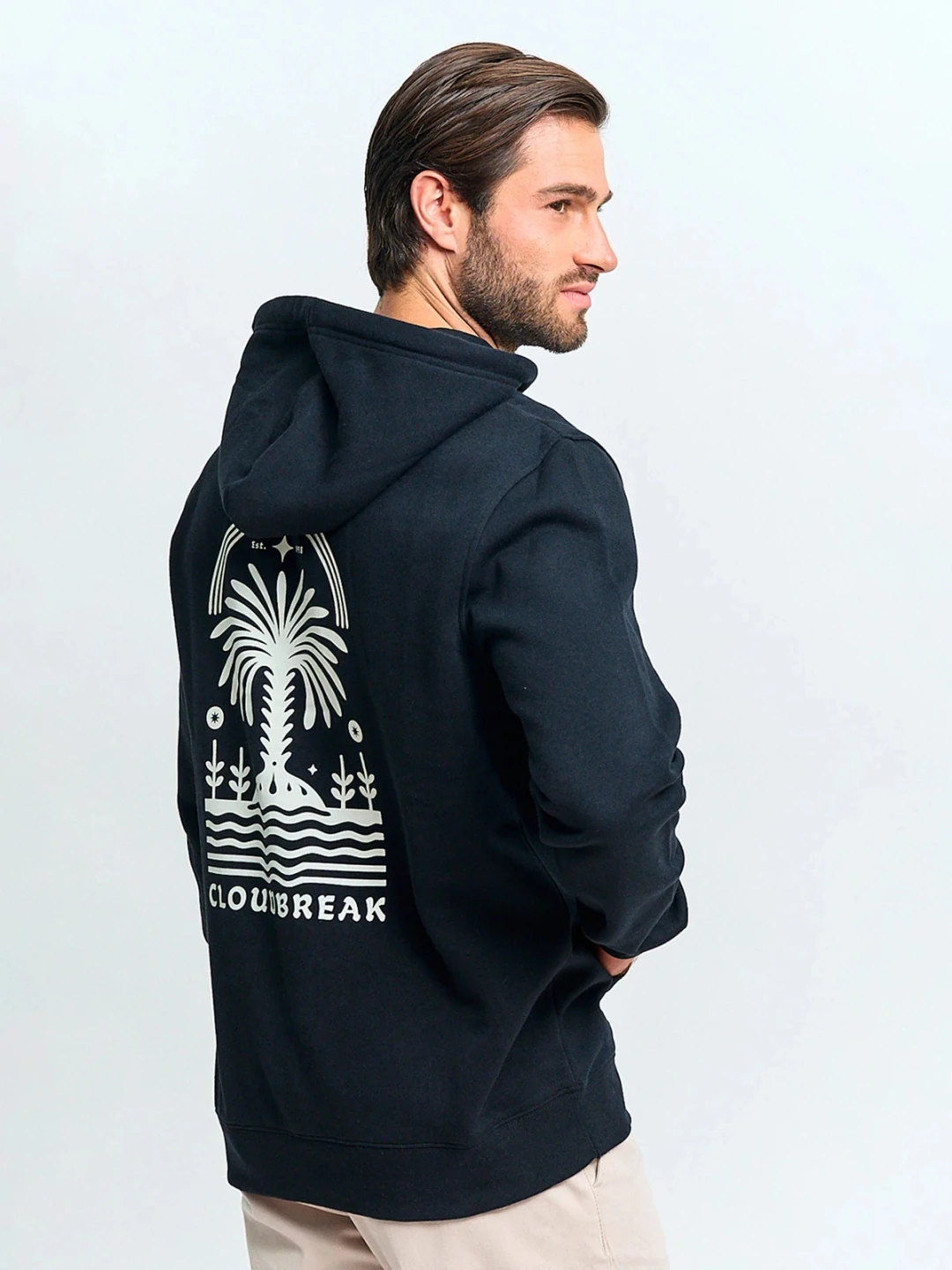 POLERA HOMBRE CLOUDBREAK HOODIE AMADOR - 2